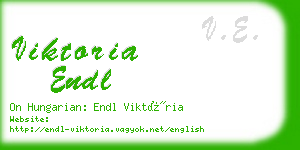 viktoria endl business card